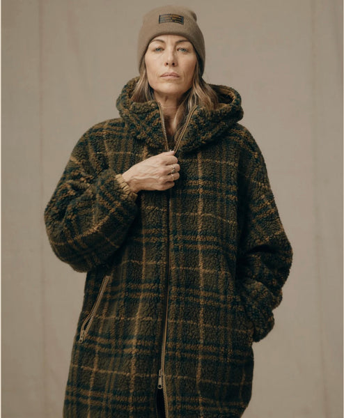 WOMEN'S REVERSIBLE WOOLLY FLEECE COAT