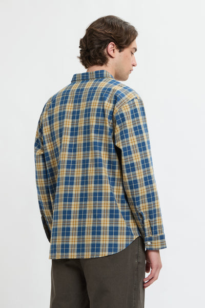 UNIVERSALL OVERALL CHECK WORK BLUE