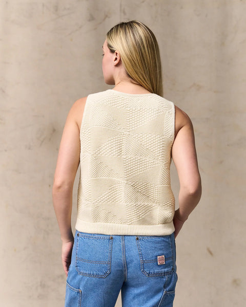 WOMEN'S COTTON SWEATER VEST