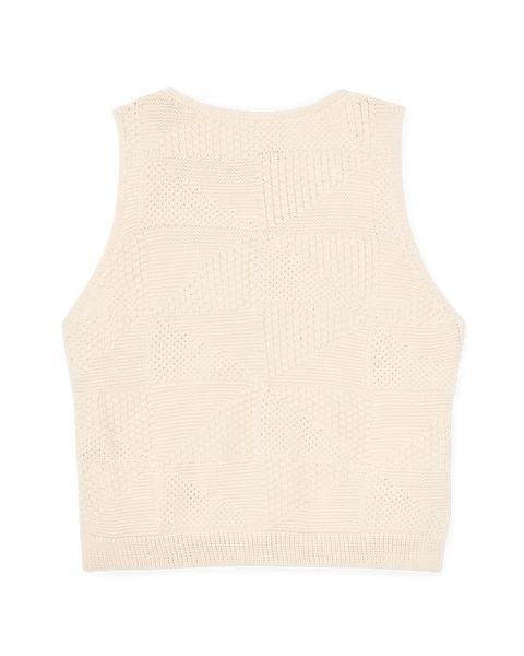 WOMEN'S COTTON SWEATER VEST
