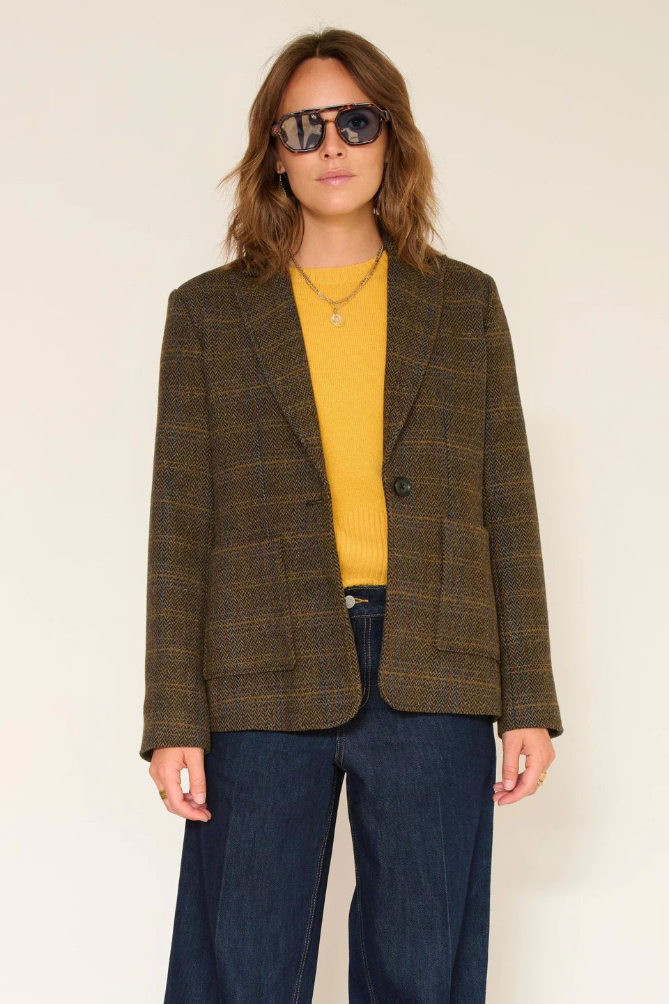 TAILORED JACKET - VANDOR KAKI