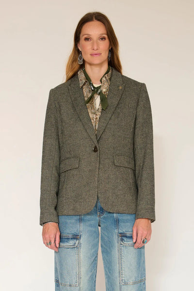 TAILORED JACKET - VICQ KAKI