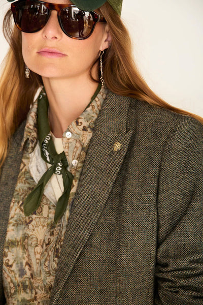 TAILORED JACKET - VICQ KAKI