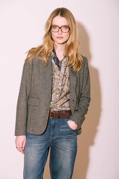 TAILORED JACKET - VICQ KAKI