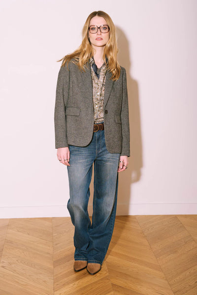 TAILORED JACKET - VICQ KAKI