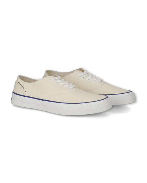 REDONDO CANVAS WHITE LINE BLU