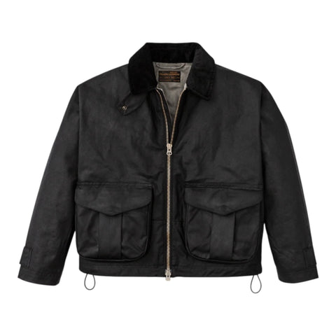 WOMEN'S SHELTER CLOTH SHORT WORK JACKET BLACK