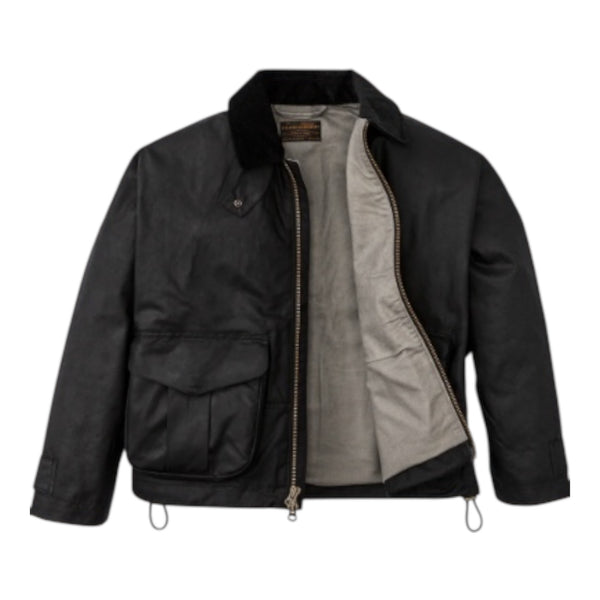 WOMEN'S SHELTER CLOTH SHORT WORK JACKET BLACK