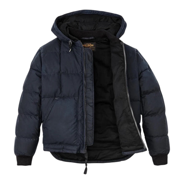 WAXED DOWN JACKET NIGHT SKY