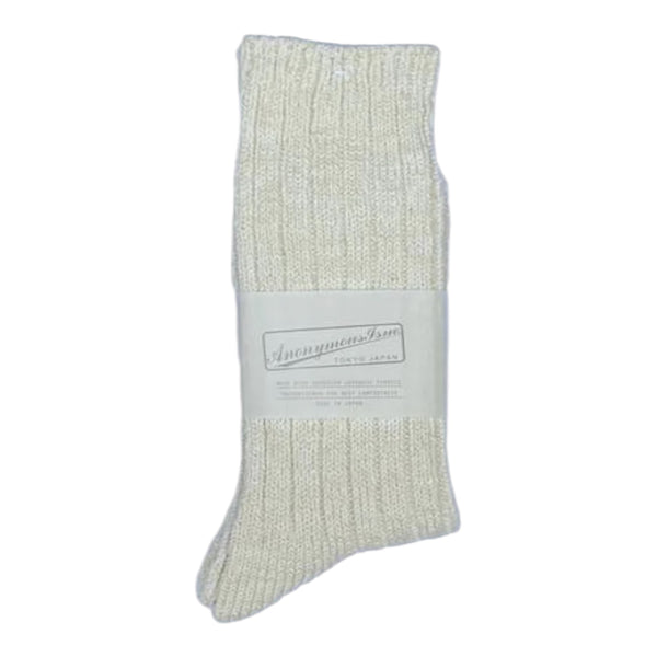 Classic Slub Crew Off White