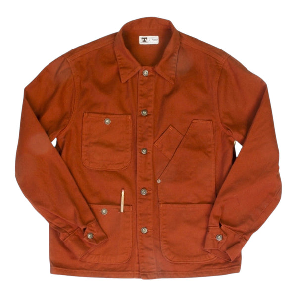 COVERALL JACKET Garment Dyed International Orange