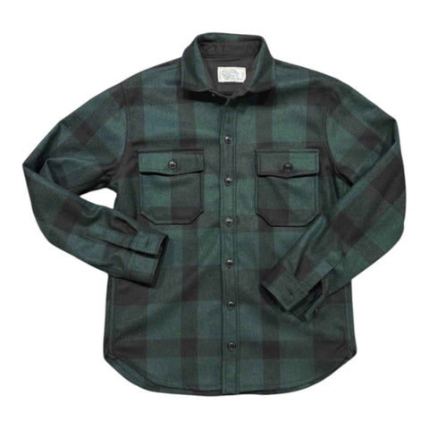 CHESAPEAKE'S MAINE  SHIRT CHECK GREEN