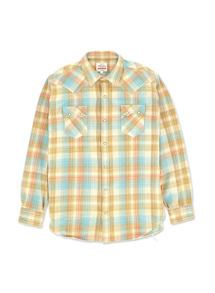 CAMICIA JOSH TEXANA IN COTONE A QUADRI