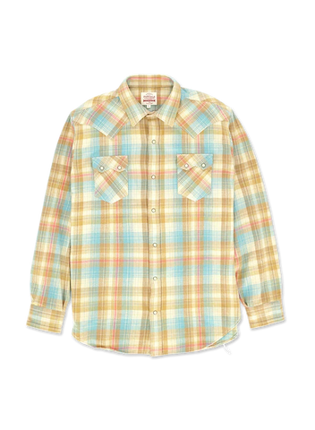 CAMICIA JOSH TEXANA IN COTONE A QUADRI