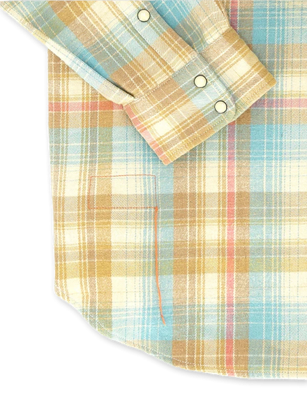 CAMICIA JOSH TEXANA IN COTONE A QUADRI