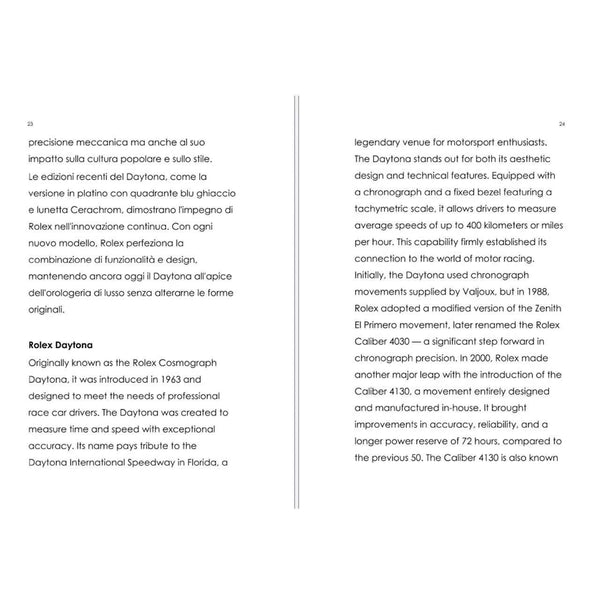 The Watch Book - CARTACEO -PAPER BOOK pag. 232 - Text ITA & ENG