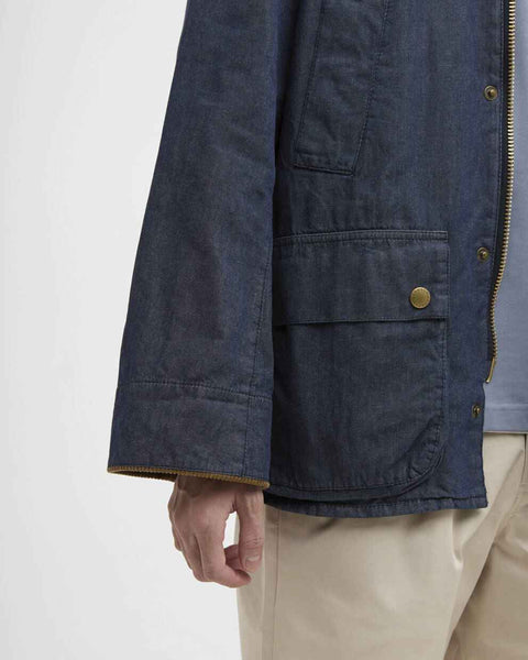 GIACCA CASUAL OVERSIZE BEDALE IN DENIM