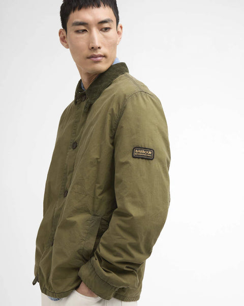 GIACCA CERATA TROON WASHED