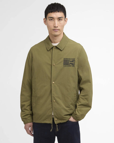 GIACCA CASUAL COACH BURNT OLIVE