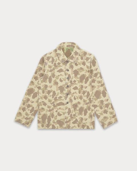 CLAYS GIACCA CAMOUFLAGE IN COTONE