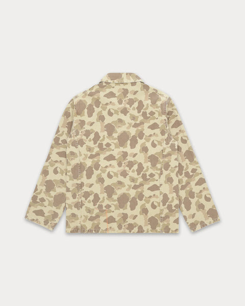 CLAYS GIACCA CAMOUFLAGE IN COTONE