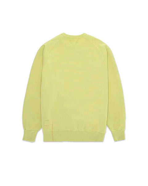 HARVARD FELPA GIROCOLLO IN JERSEY FELPATO CON TAGLIO RAGLAN LEMON