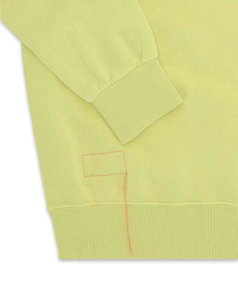 HARVARD FELPA GIROCOLLO IN JERSEY FELPATO CON TAGLIO RAGLAN LEMON