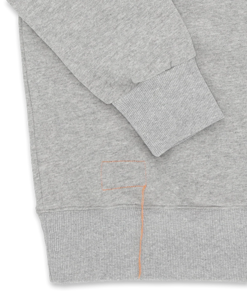 HARVARD FELPA GIROCOLLO IN JERSEY FELPATO CON TAGLIO RAGLAN MELANGE