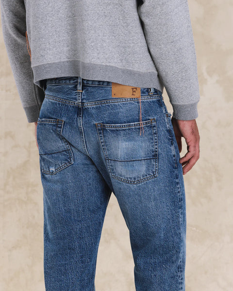 965 29 JOHN JAPAN DENIM CIMOSATO 5 TASCHE REGULAR FIT STONE WASH