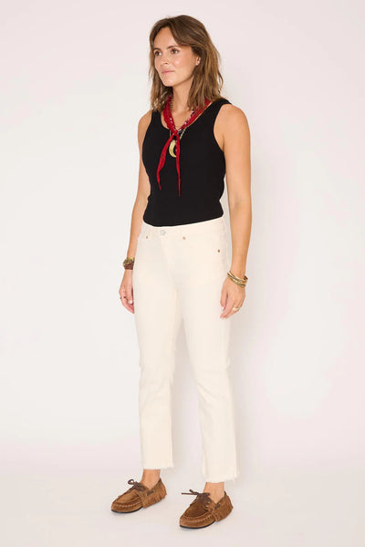 JEAN - THE SOPHIA SUNSET DRILL-NATURAL