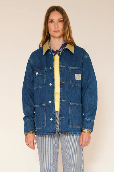 VESTE - MIRIAM NEBRASKA-BLUE - STONE WASH