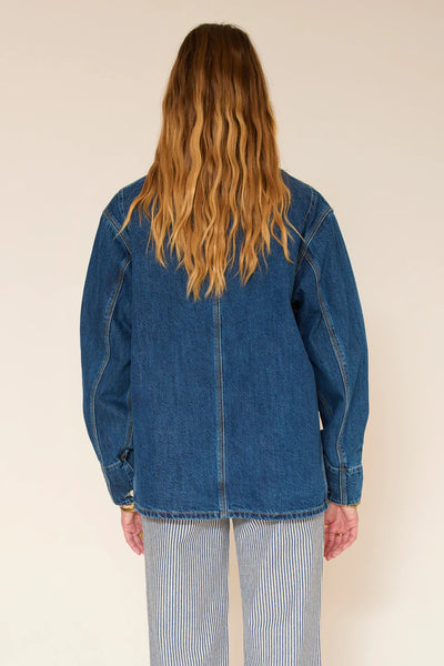 VESTE - MIRIAM NEBRASKA-BLUE - STONE WASH
