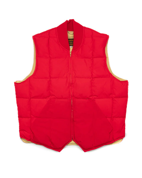 SEATTLE DOWN VEST COL.ROSSO