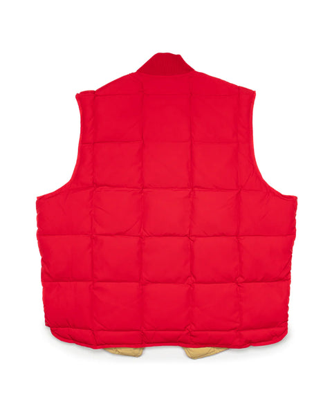 SEATTLE DOWN VEST COL.ROSSO