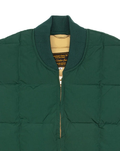 SEATTLE DOWN VEST COL.GREEN