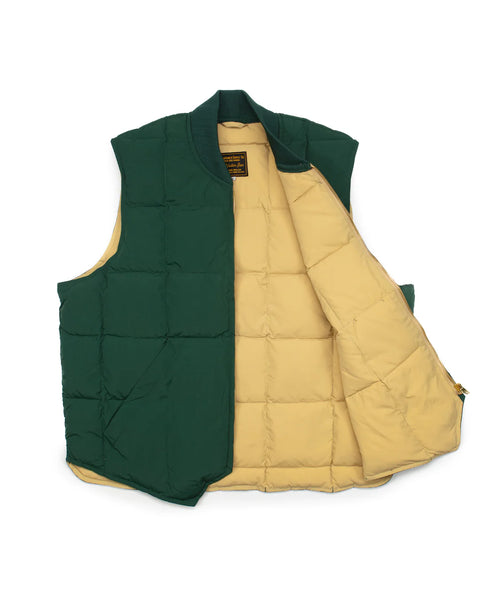 SEATTLE DOWN VEST COL.GREEN