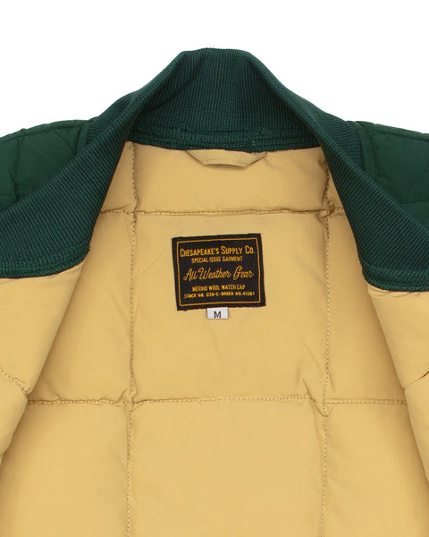 SEATTLE DOWN VEST COL.GREEN