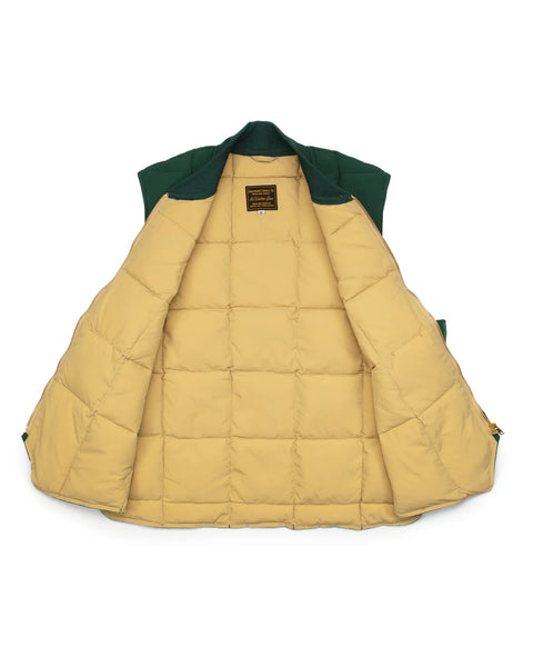 SEATTLE DOWN VEST COL.GREEN
