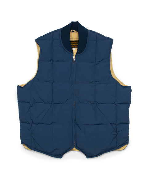 SEATTLE DOWN VEST COL.BLUE