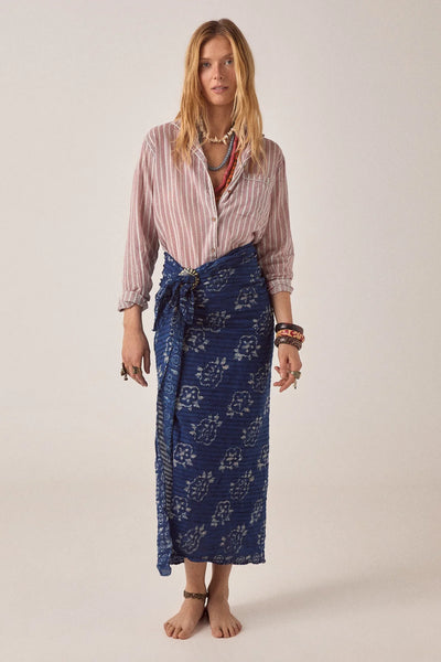 DADA SHIRT Wine Stripes