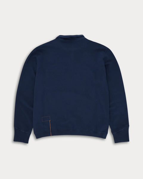 PRINCETON FELPA IN JERSEY GARZATO CON ZIP