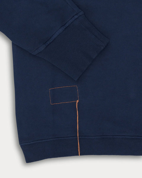 PRINCETON FELPA IN JERSEY GARZATO CON ZIP