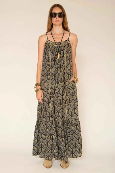 ROBE - RANETTA-BLACK