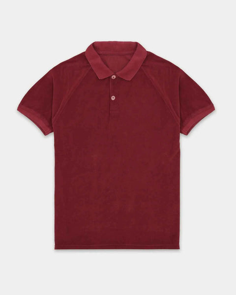 BRODY POLO TERRY PURPLE