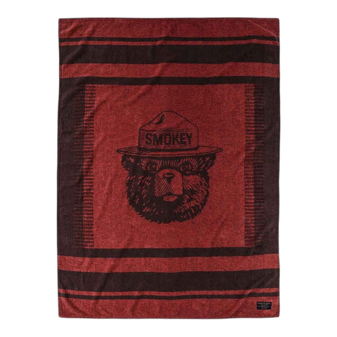 SMOKEY BEAR COTTON BLANKET