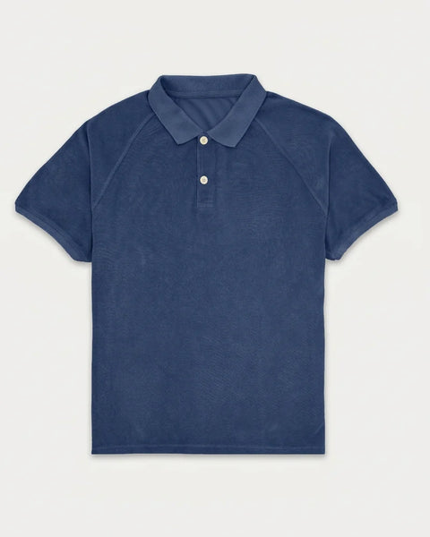 BRODY POLO TERRY INDIGO