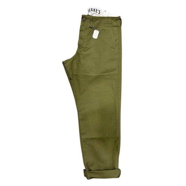 MICRO CANVAS OFFICIER CHINO MILITARY GREEN