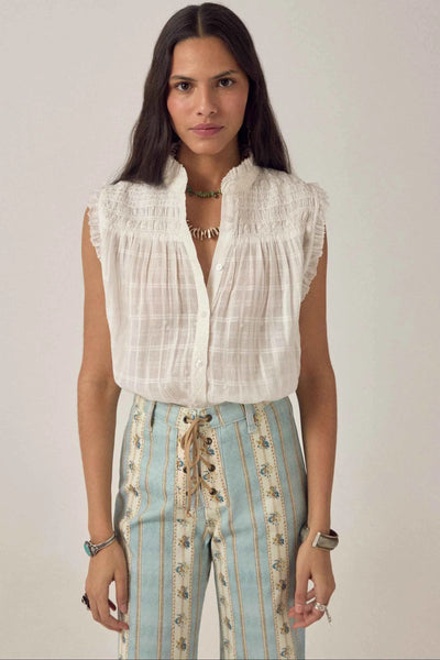 ELVIS SLEEVELESS BLOUSE Love Me Tender