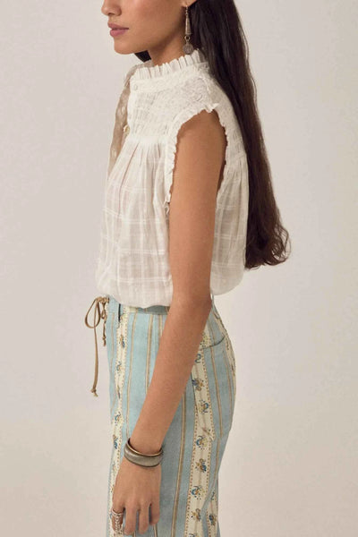 ELVIS SLEEVELESS BLOUSE Love Me Tender