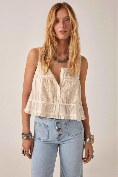 CONSTANZA TOP Vintage Lace